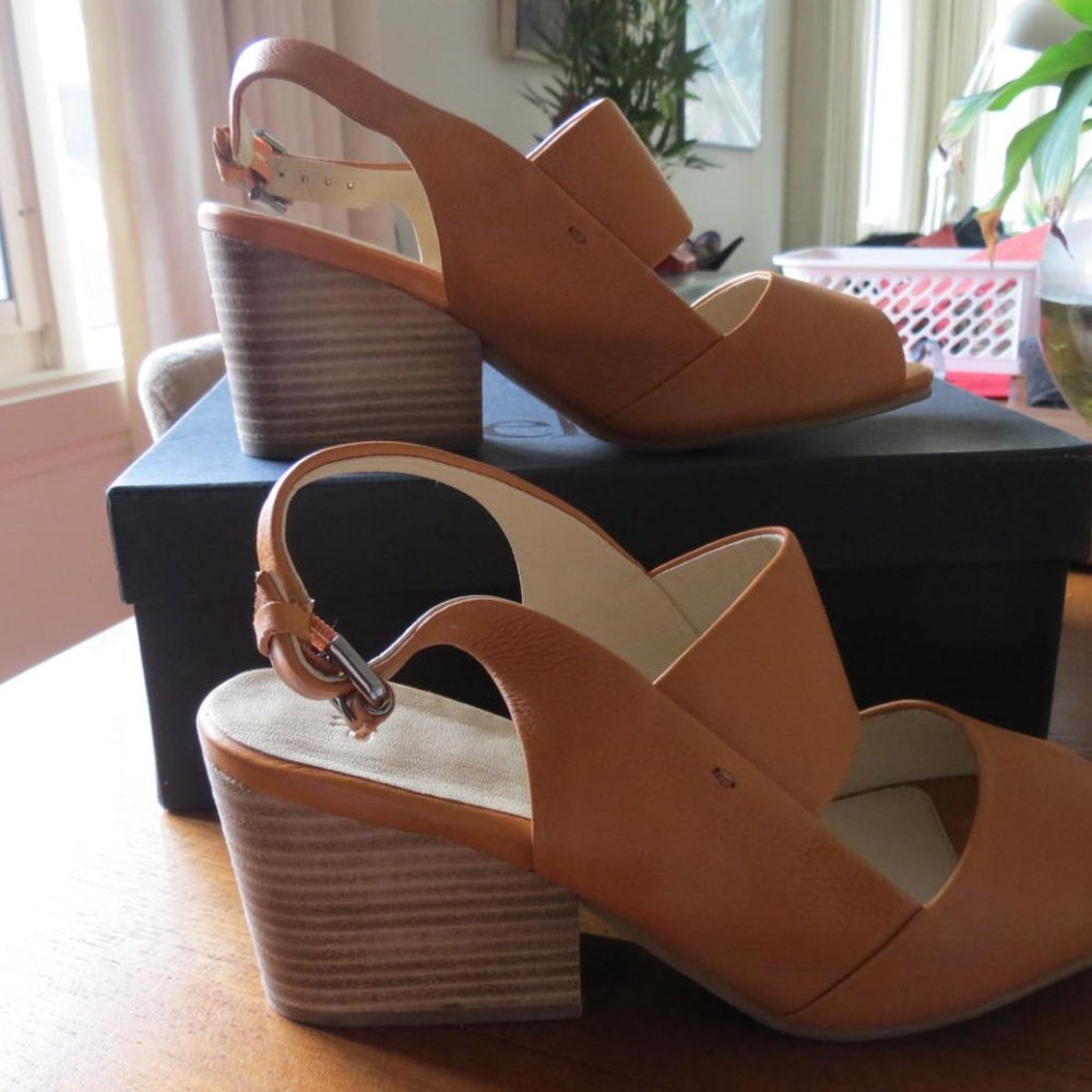 ELK - MARIGOLD SHOES - LEATHER - SIZE 41 - NEW IN BOX - Picture 3 of 10